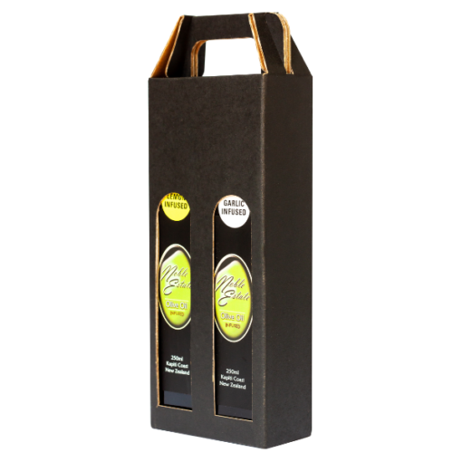 Extra Virgin 2 x 250ml Mission and Frantoio Olive Oil Gift Box