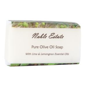 Lime and Lemongrass Pure Olive Oil Bar Soap