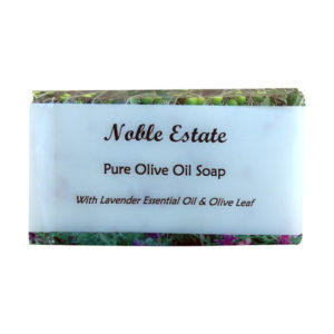 Lavender Essential Oil and Olive Leaf Bar Soap