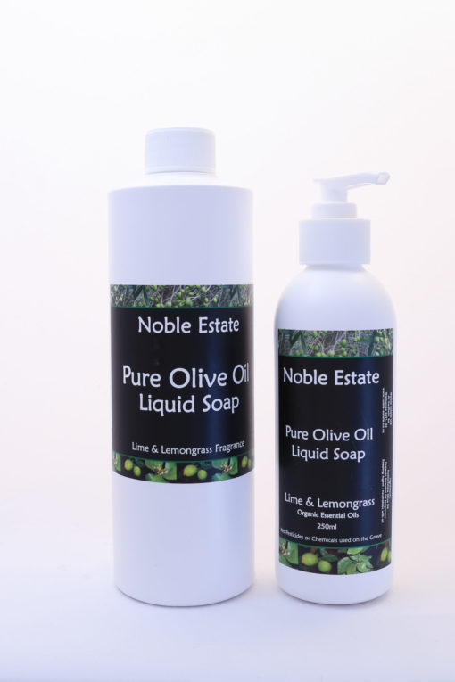 Lime & Lemongrass Olive Oil Flowing Soap – Noble Estate - Image 3