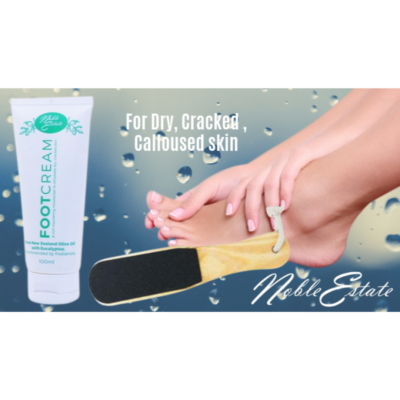 Noble Estate Foot Cream with Foot File